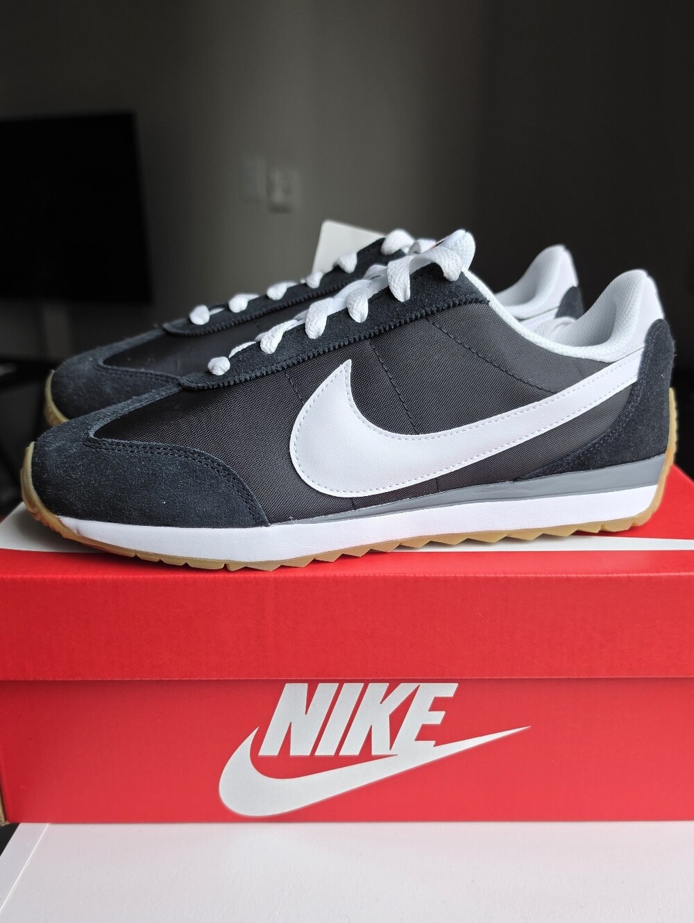 Nike Pacific Black And White Gumsole Sneaker
